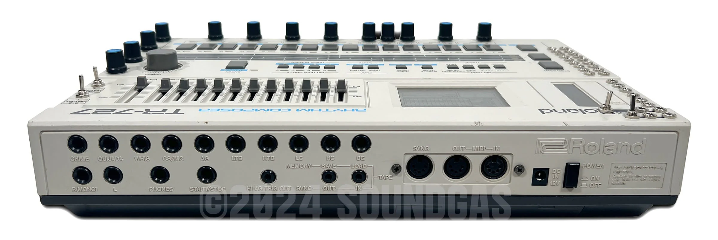 Roland TR-727 Circuitbent + Expanded (707 808 909, 4 Soundgas Banks) - Image 5