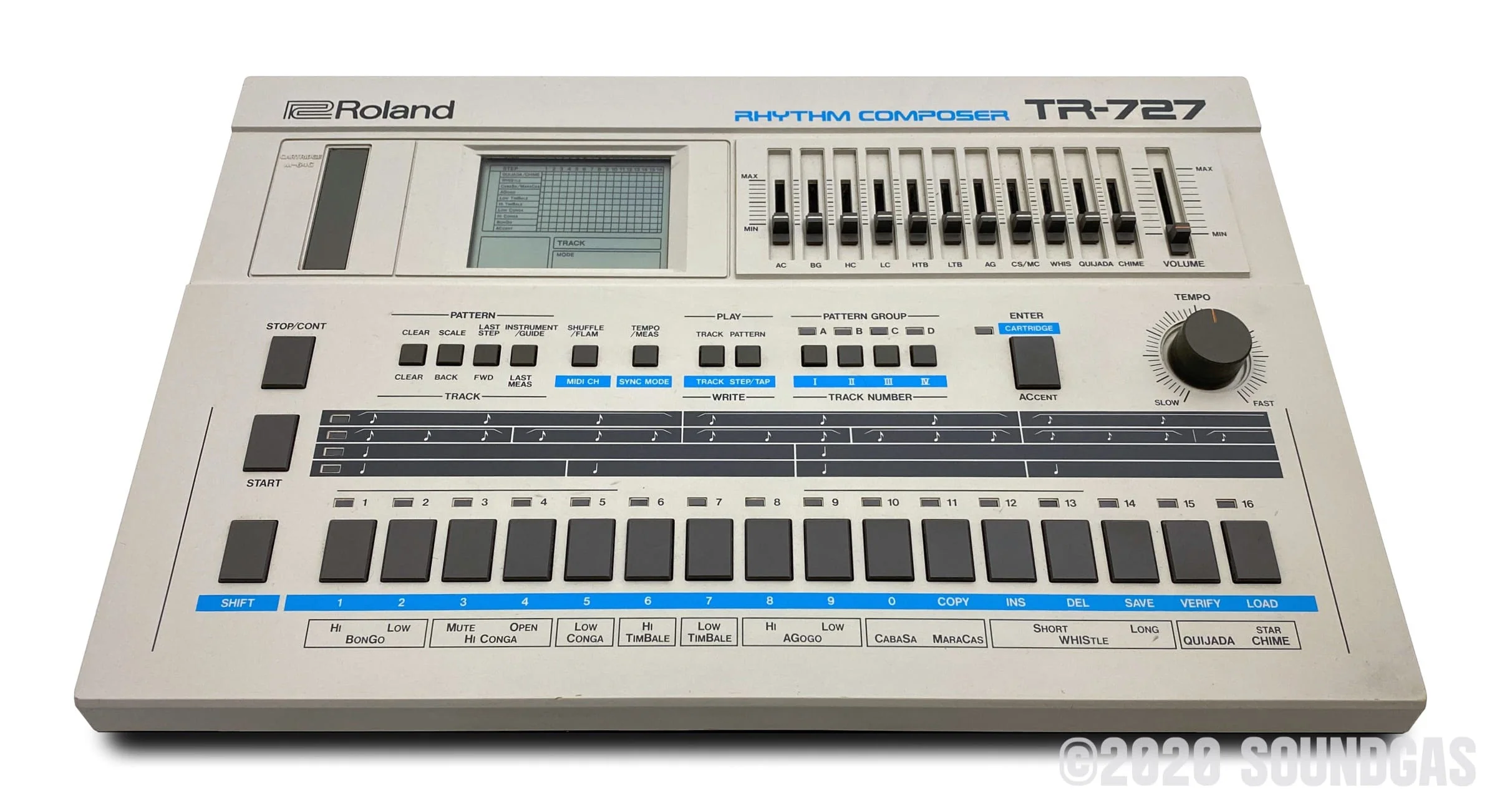 Roland TR-727 Expanded (707 808 909 Linn LM1 DMX) - Image 7