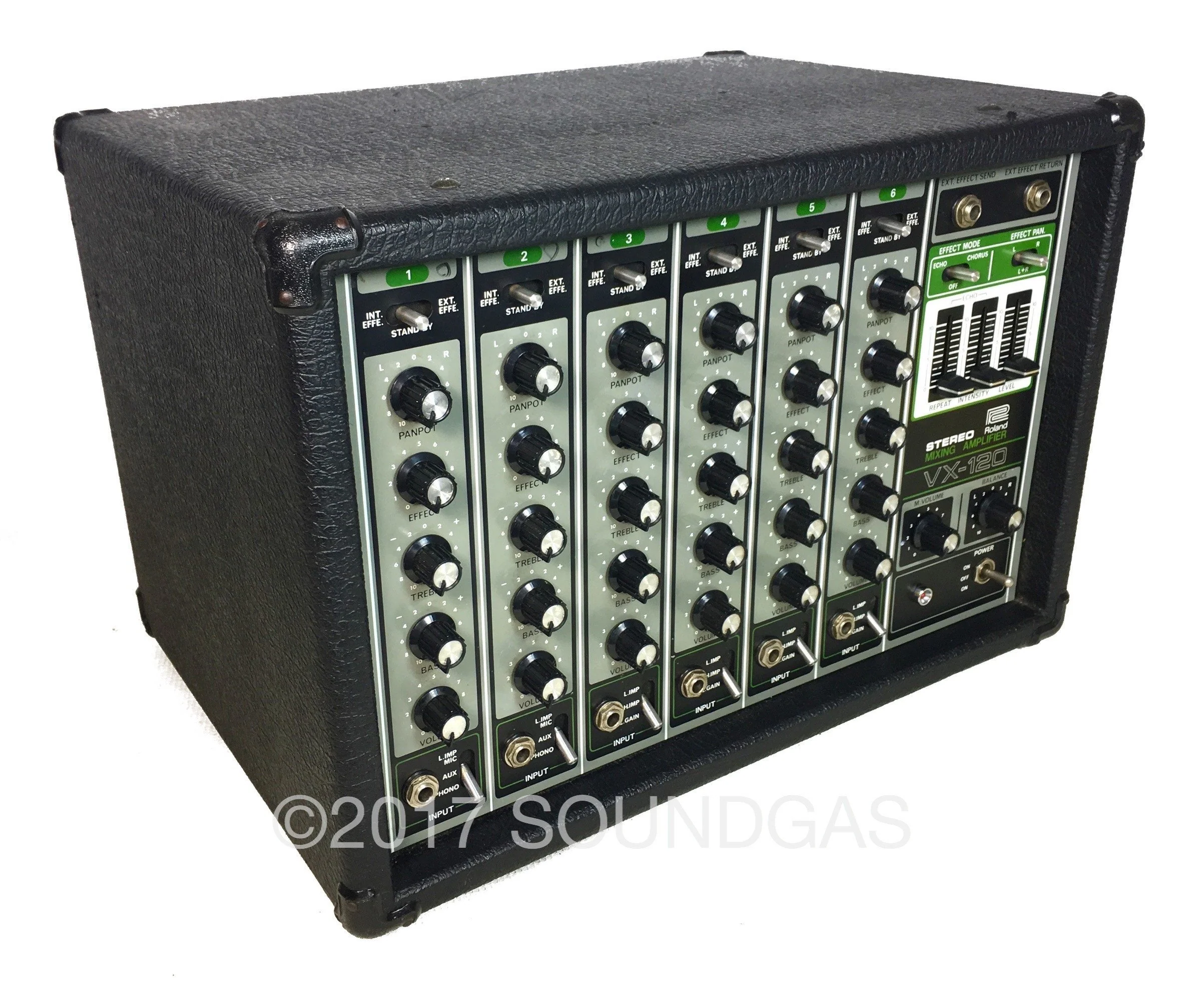 Roland VX-120 Stereo Mixer with BBD Echo/Chorus - Image 4