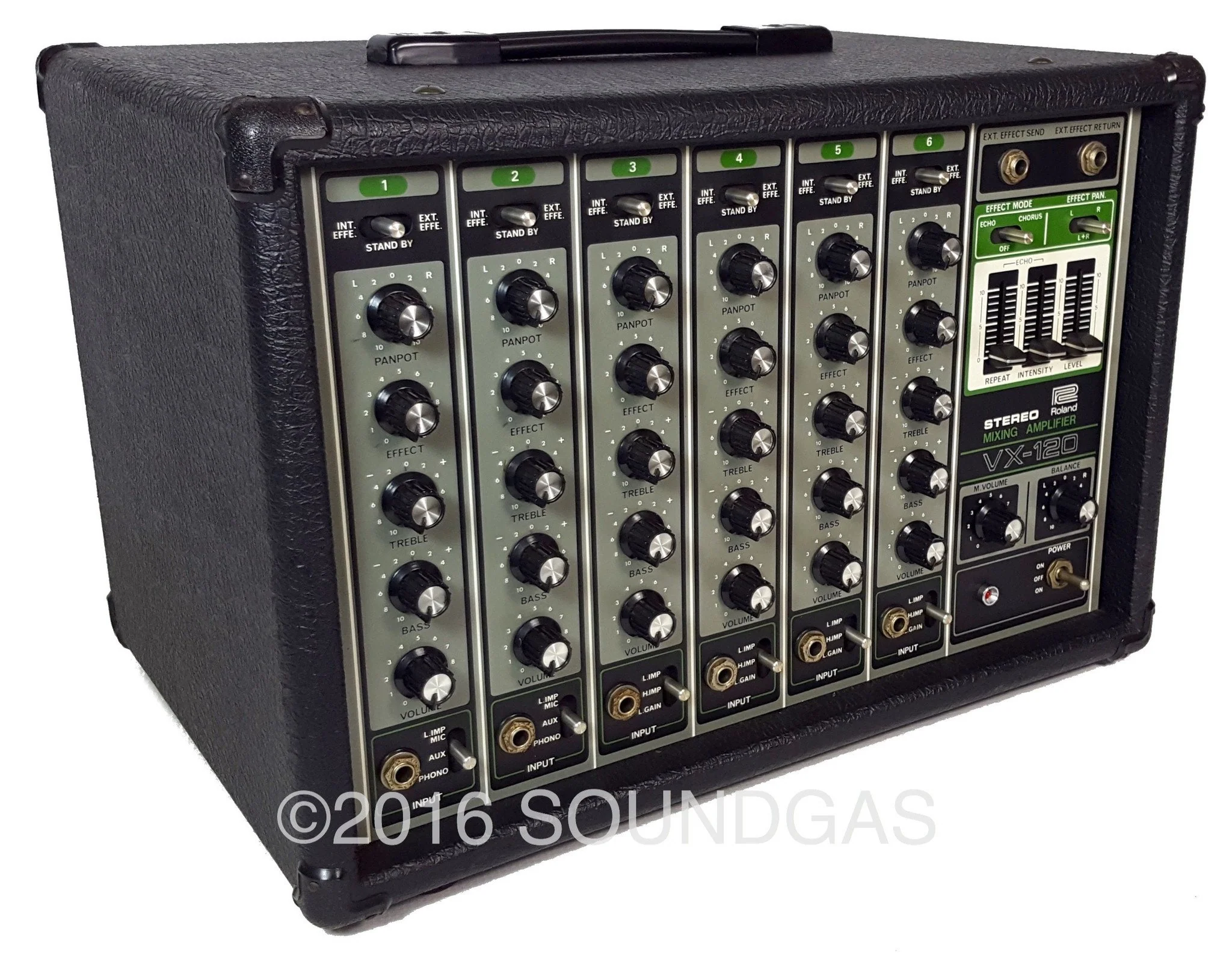 Roland VX-120 Stereo Mixing Amplifier - Image 4