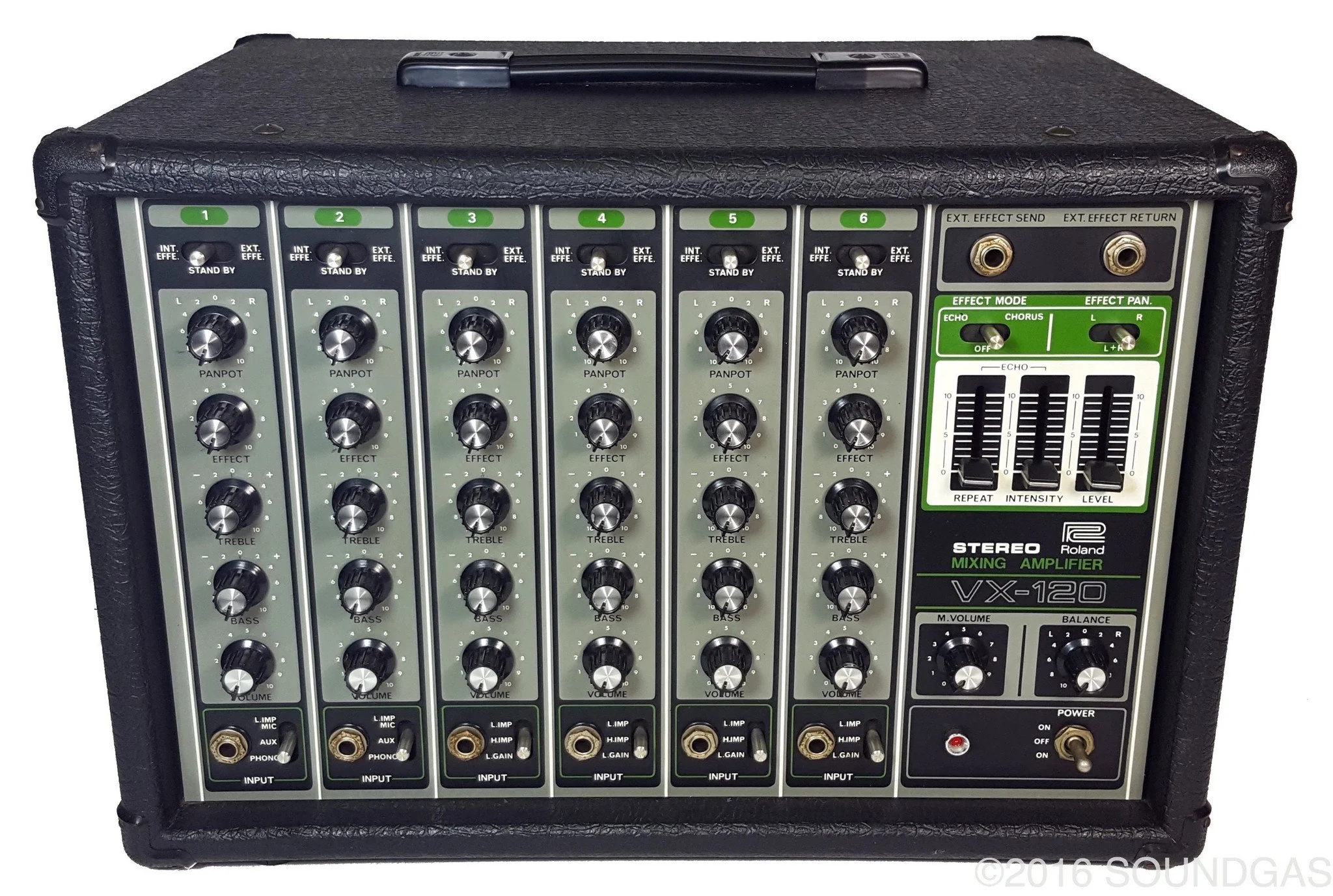 Roland VX-120 Stereo Mixing Amplifier - Image 7