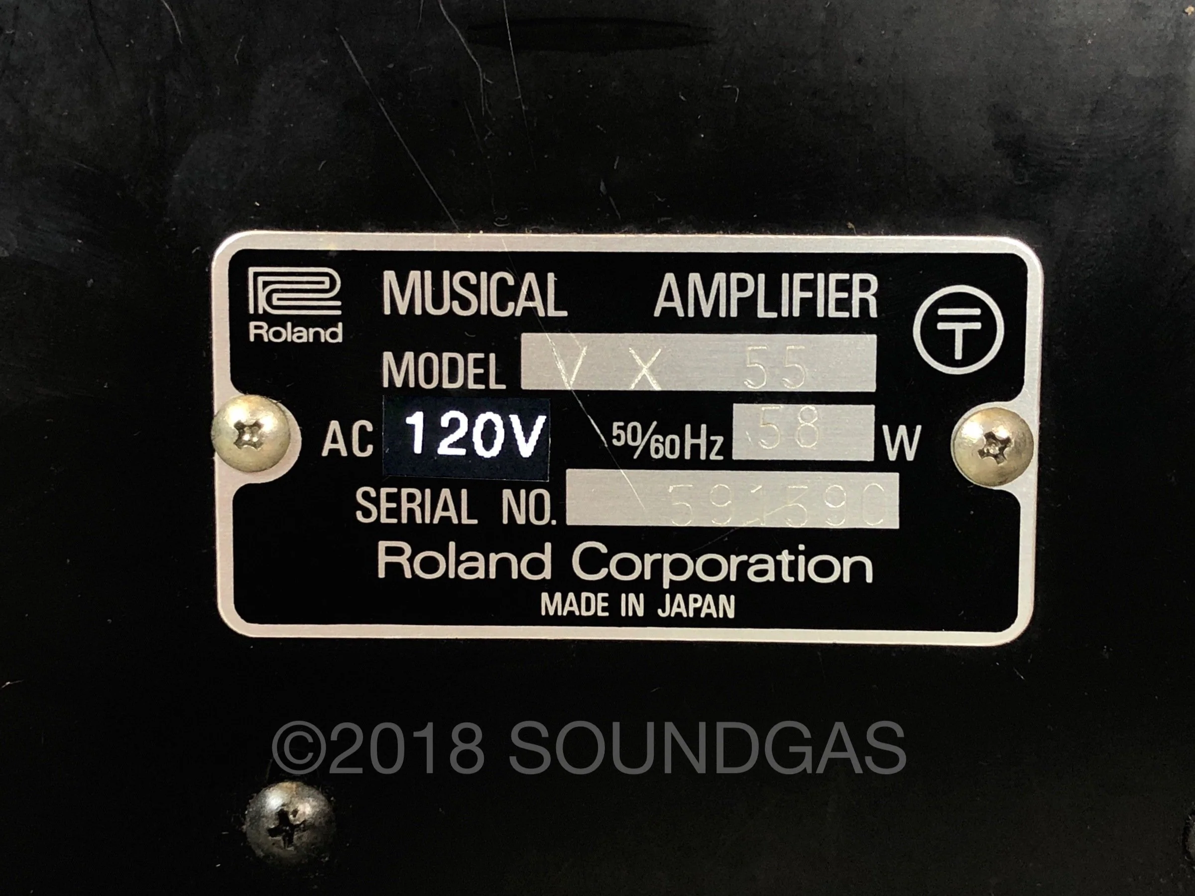 Roland VX-55 Mixer with Spring Reverb - Image 3