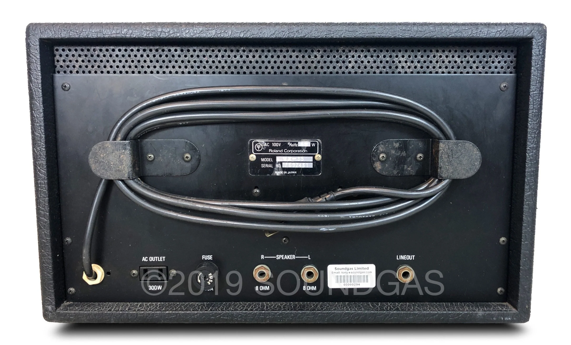 Roland VX-55 Mixer with Spring Reverb - Image 4