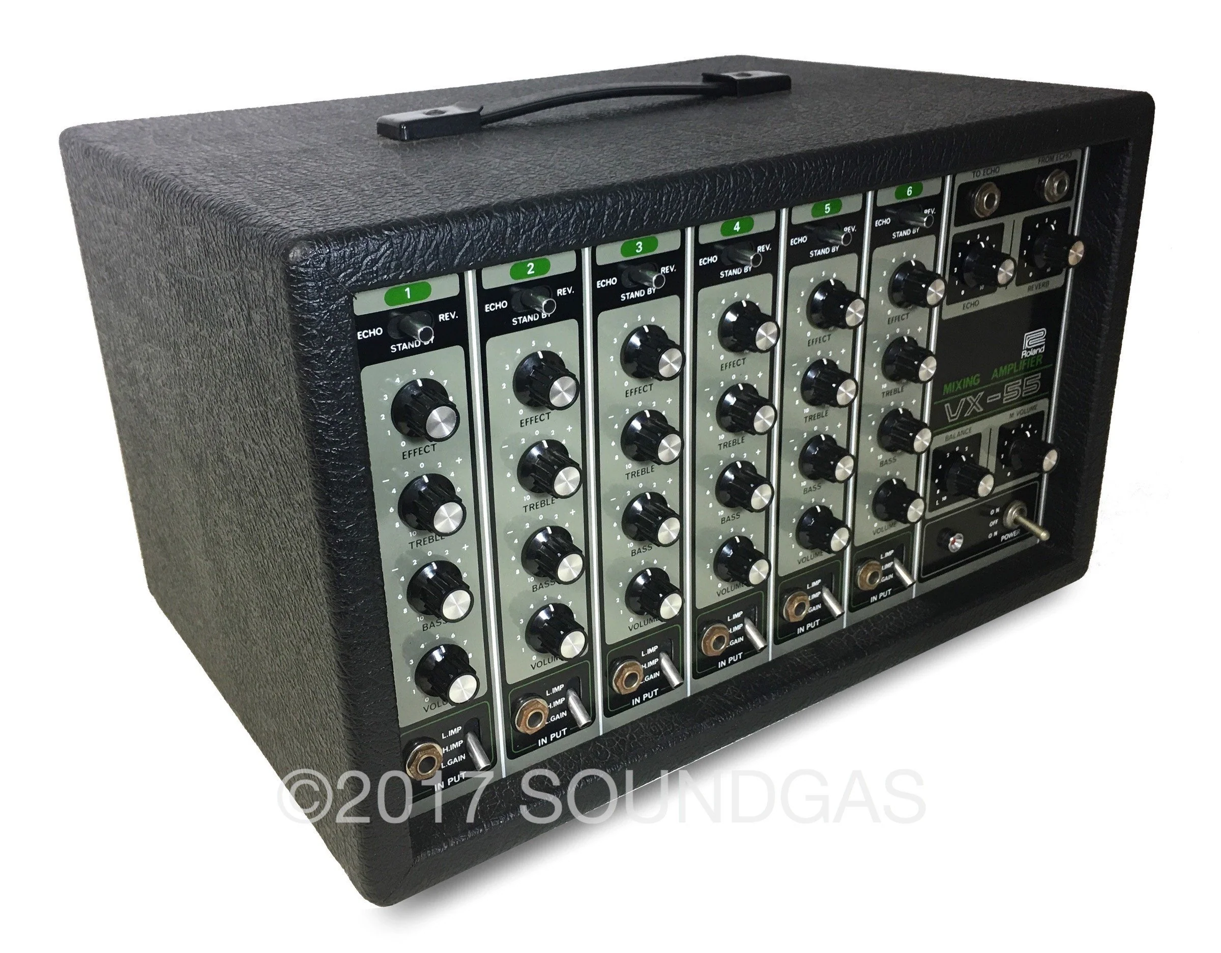 Roland VX-55 Mixer with Spring Reverb - Image 4