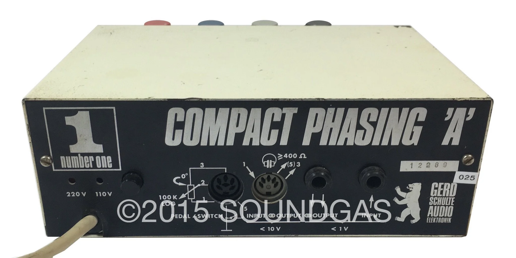 Schulte Compact Phasing 'A' & Original Control Pedal - Image 8