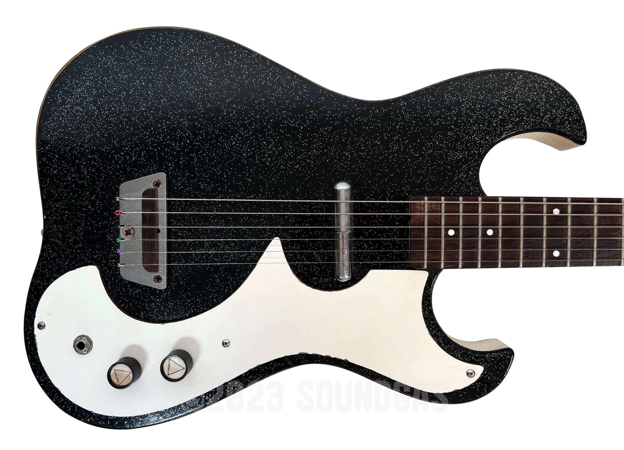 Silvertone 1448 Amp In Case Guitar c1965 - Image 7