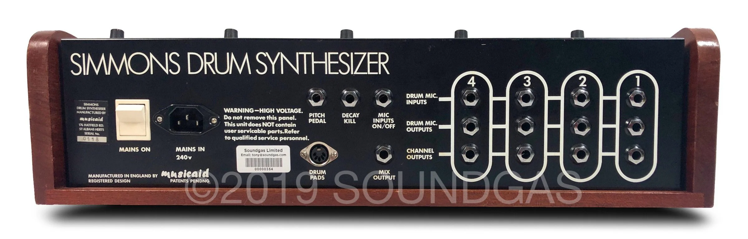 Simmons (Musicaid) Drum Synthesizer SDS 3 - Image 8
