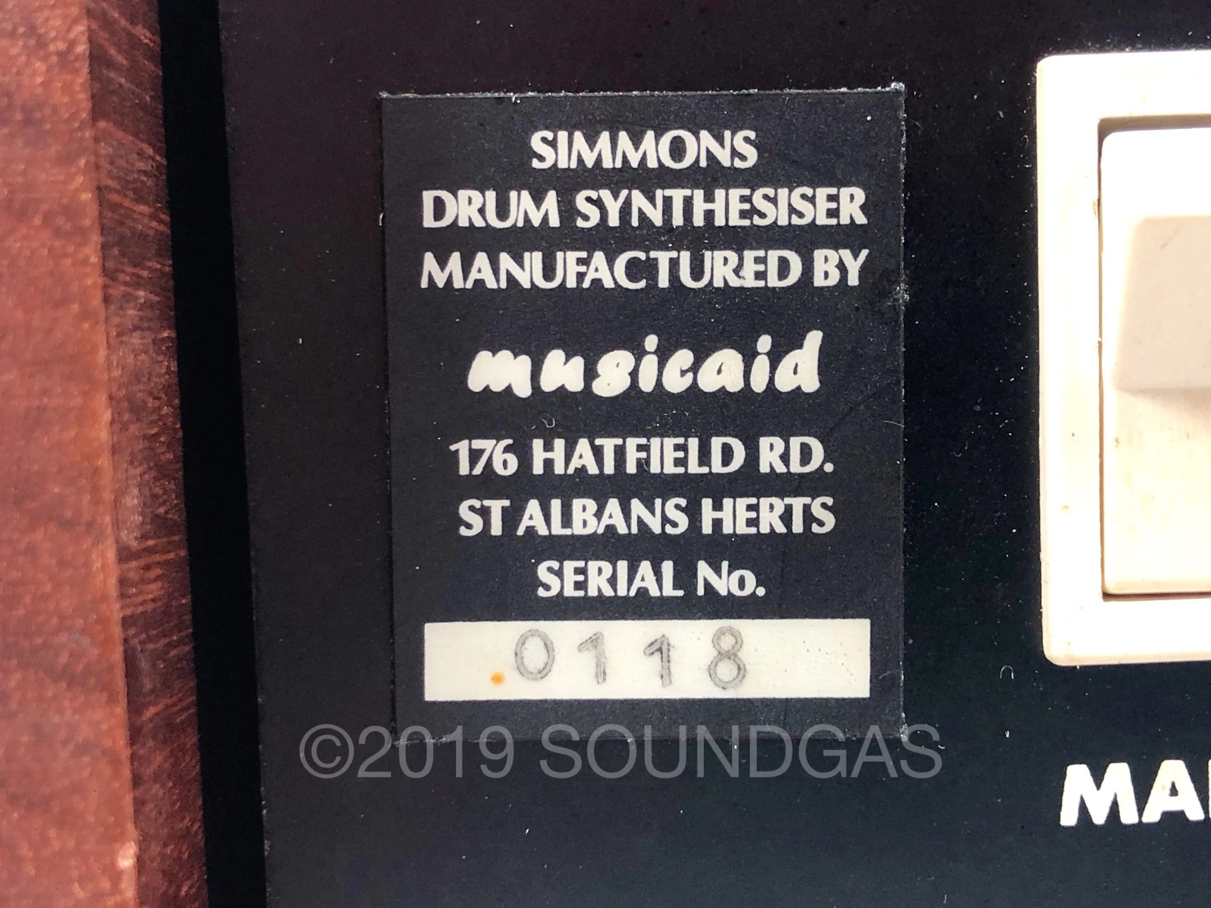 Simmons (Musicaid) Drum Synthesizer SDS 3 - Image 9