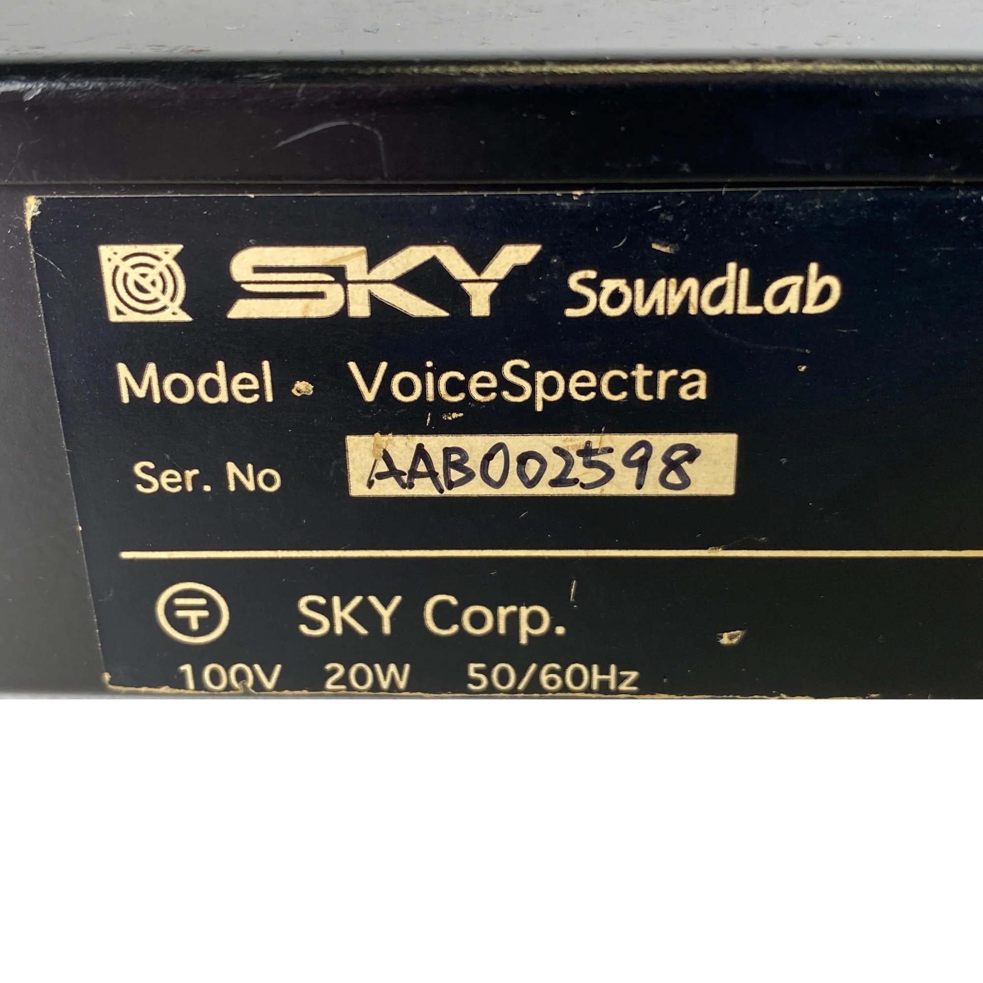 Sky / Seekers Voice Spectra Vocoder (AAB002598) - Image 5
