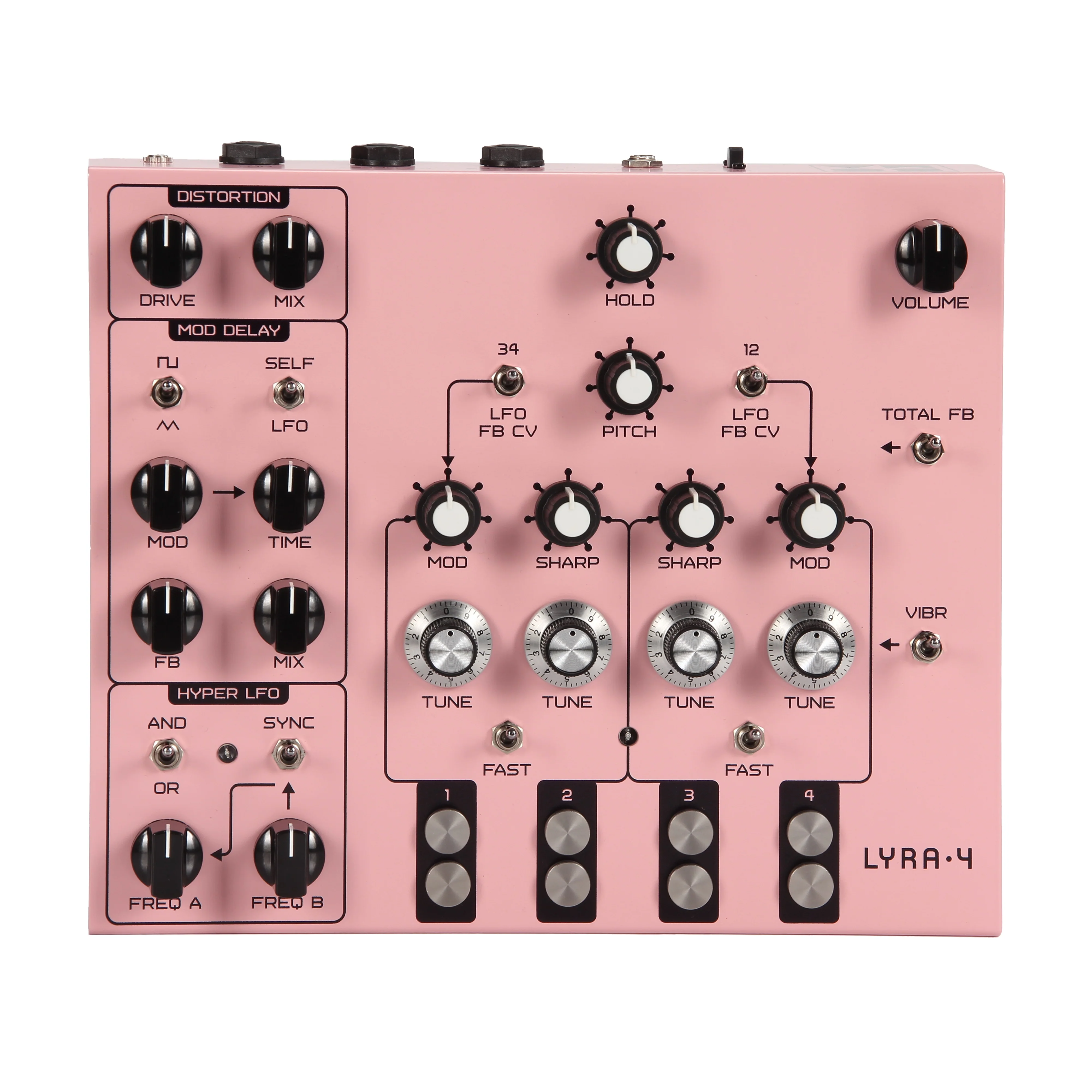 Soma Synthesizers Lyra-4 (6 Colours) - Image 5