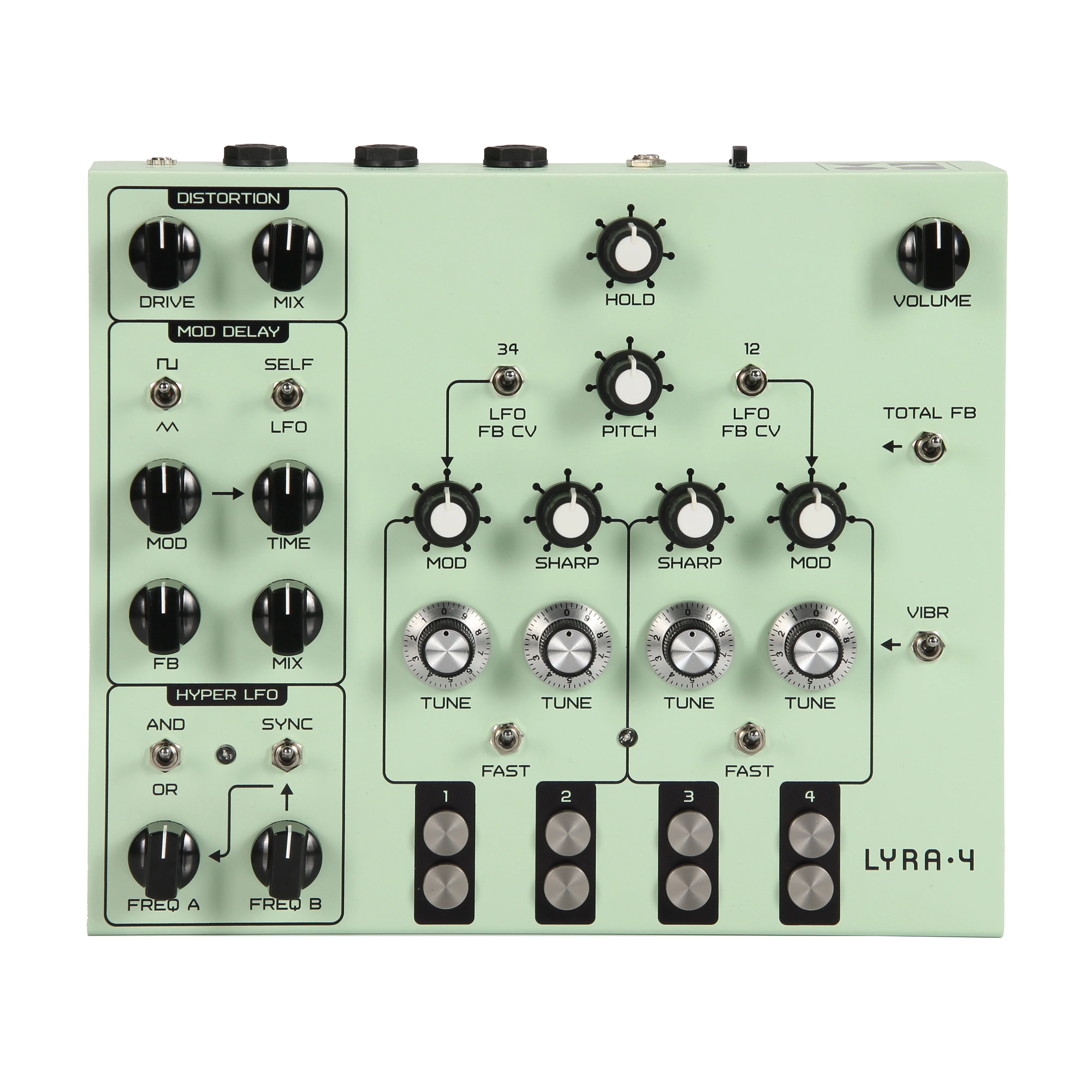 Soma Synthesizers Lyra-4 (6 Colours) - Image 6