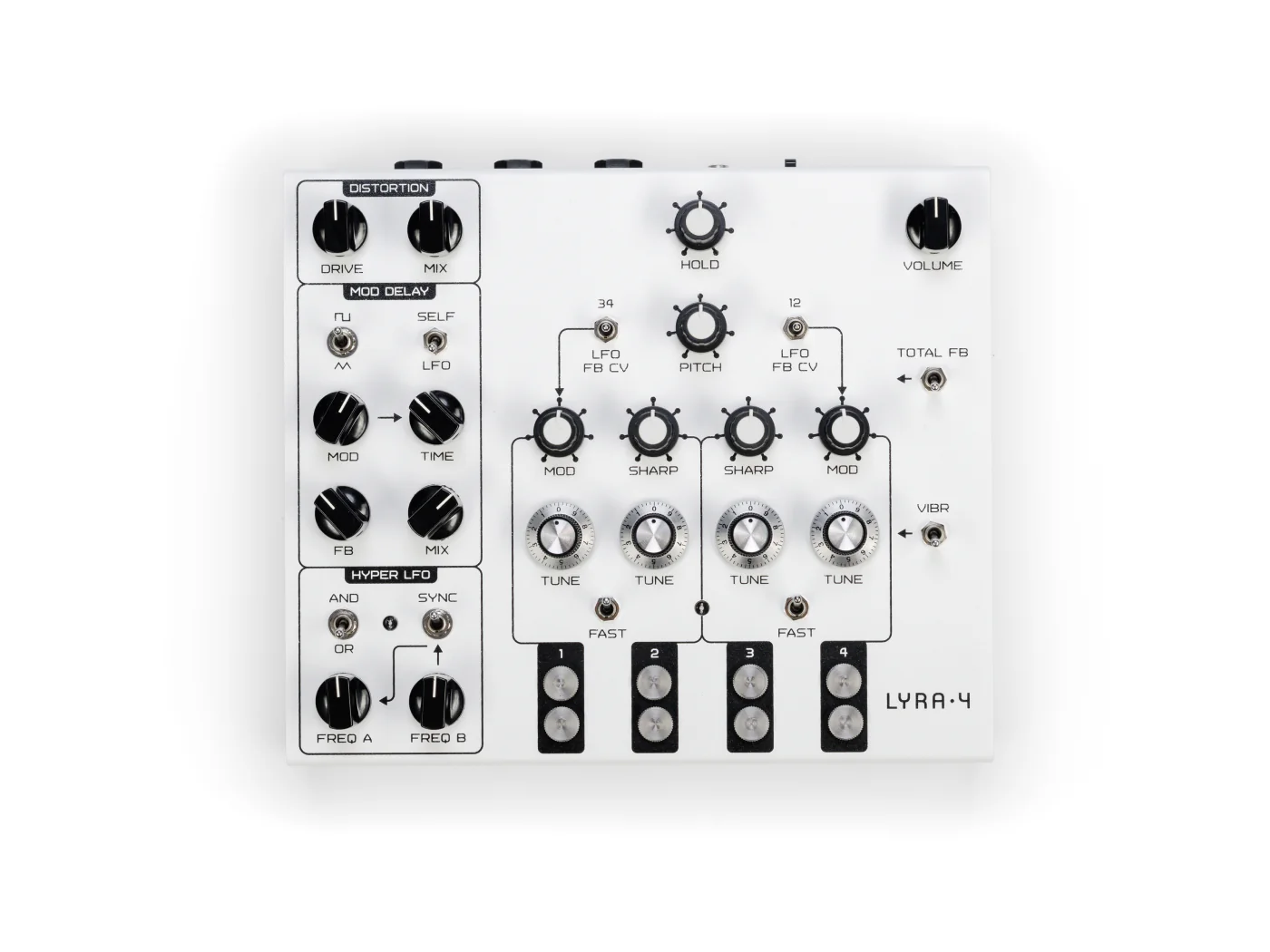 Soma Synthesizers Lyra-4 (6 Colours) - Image 8