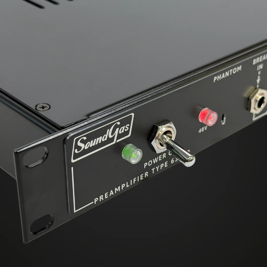 Soundgas Type 636P2 - Twin Germanium 636 Preamp - Limited Dark Edition - Image 4