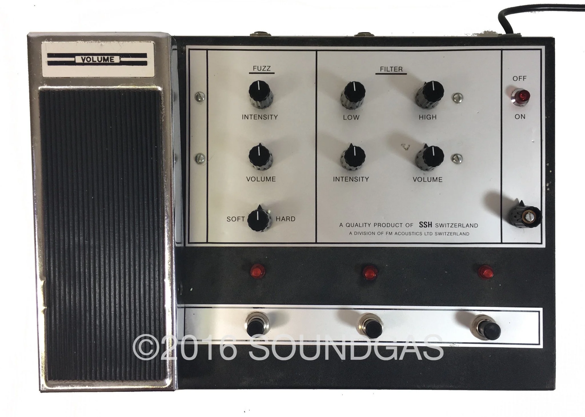 SSH International Guitar Fuzz and Filter E-1 - Image 3