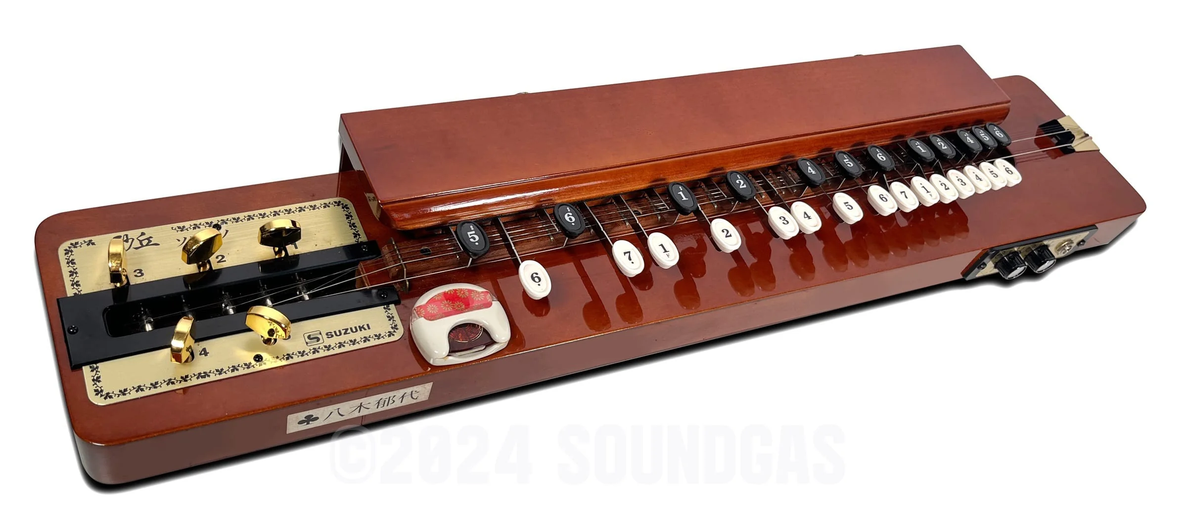 Suzuki Electric Taishogoto - Sand Dunes Soprano - SN 9127 - Image 5
