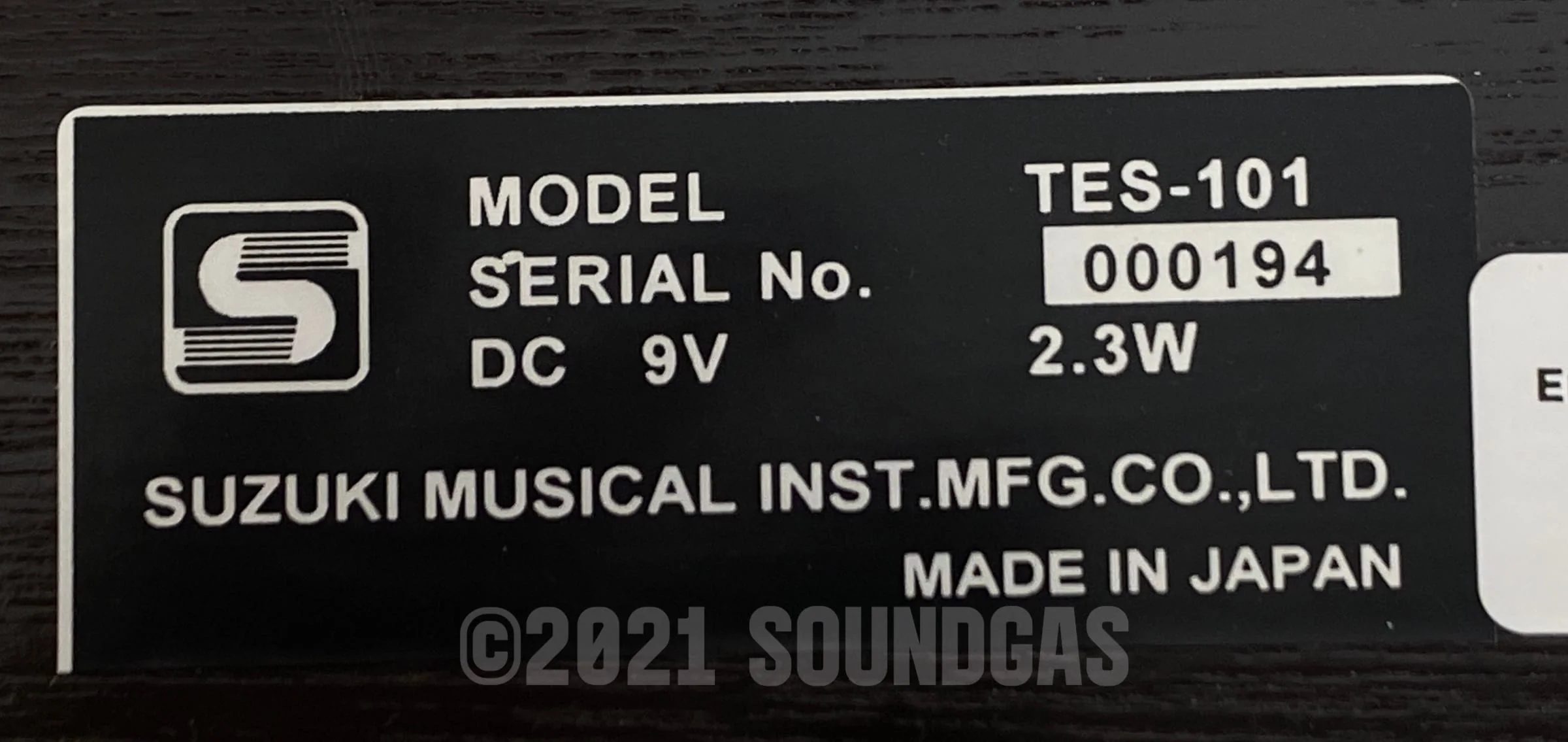 Suzuki TES-101 Waraku Koto Synth - Image 11