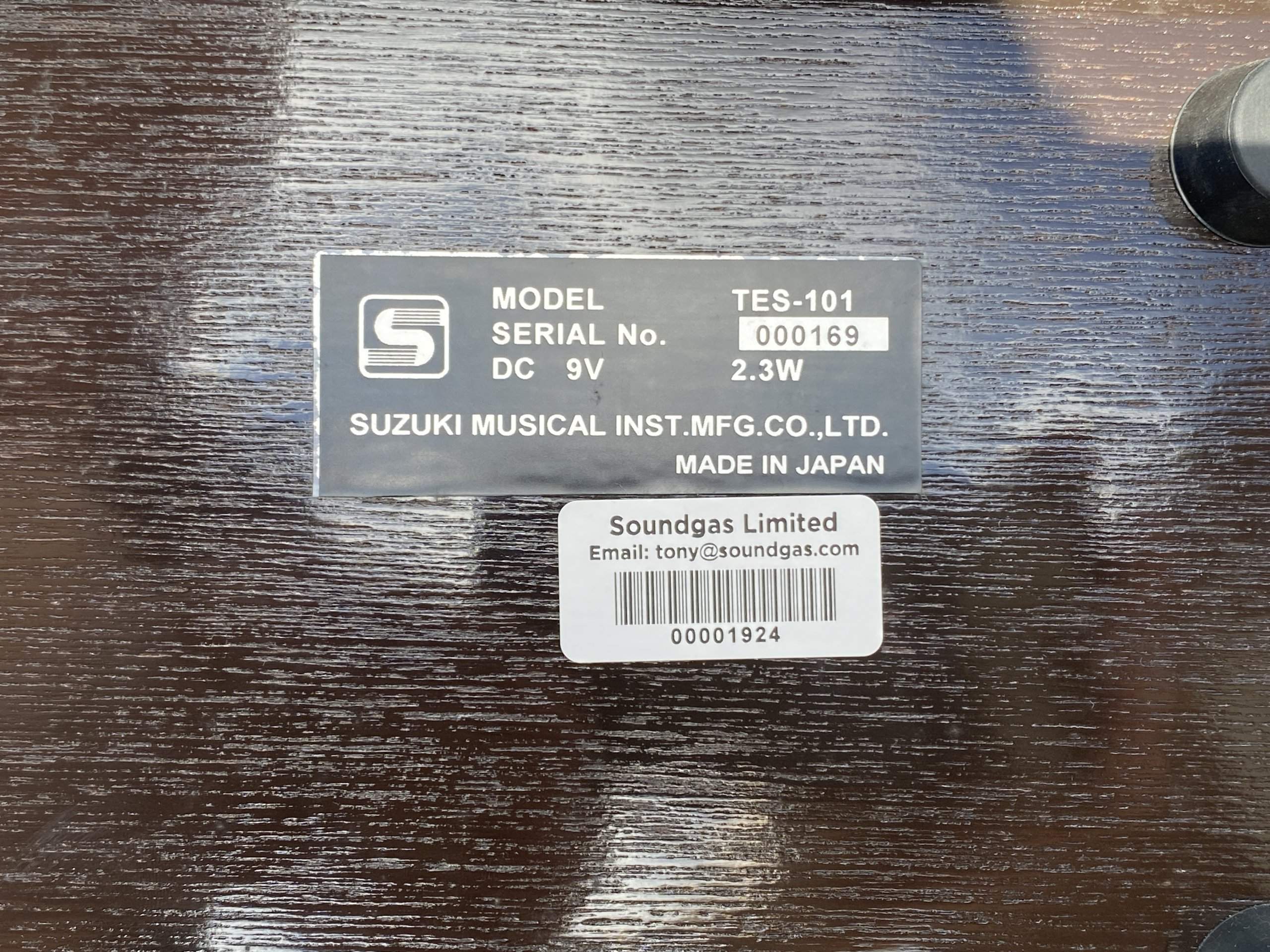 Suzuki TES-101 Waraku Koto Synth (Nr Mint) - Image 5