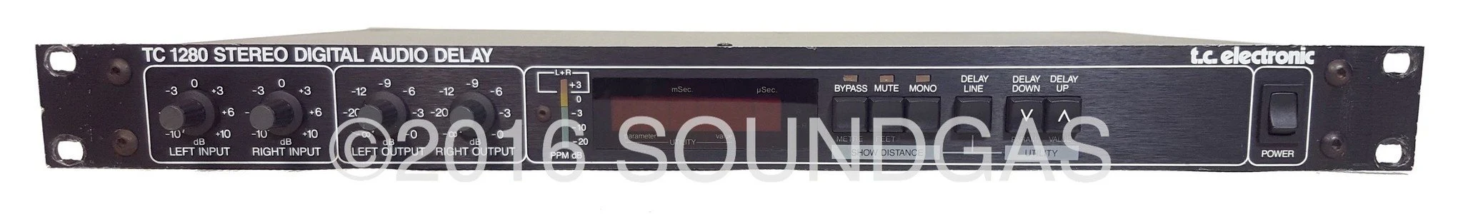 T.C. Electronic TC 1280 Stereo Digital Audio Delay - Image 3