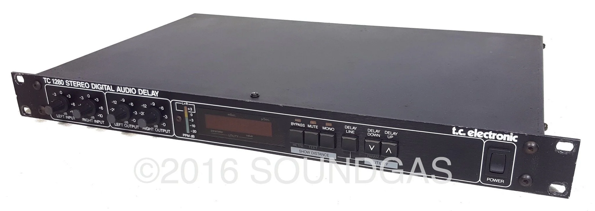 T.C. Electronic TC 1280 Stereo Digital Audio Delay - Image 4