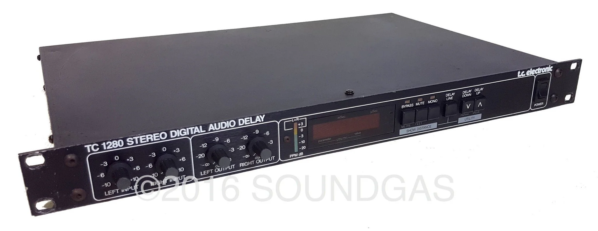T.C. Electronic TC 1280 Stereo Digital Audio Delay - Image 5