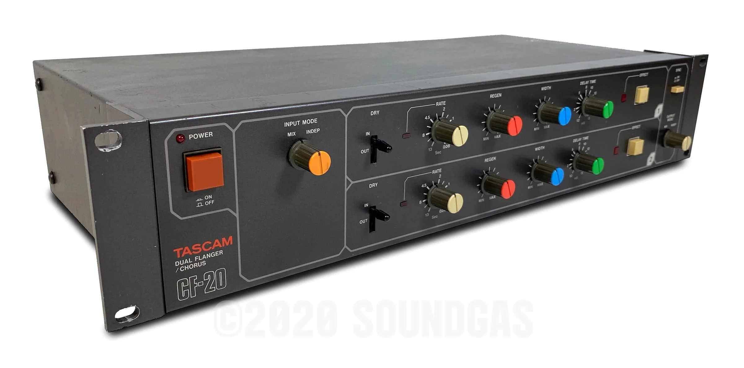 Tascam CF-20 Dual Flanger/Chorus - Image 3