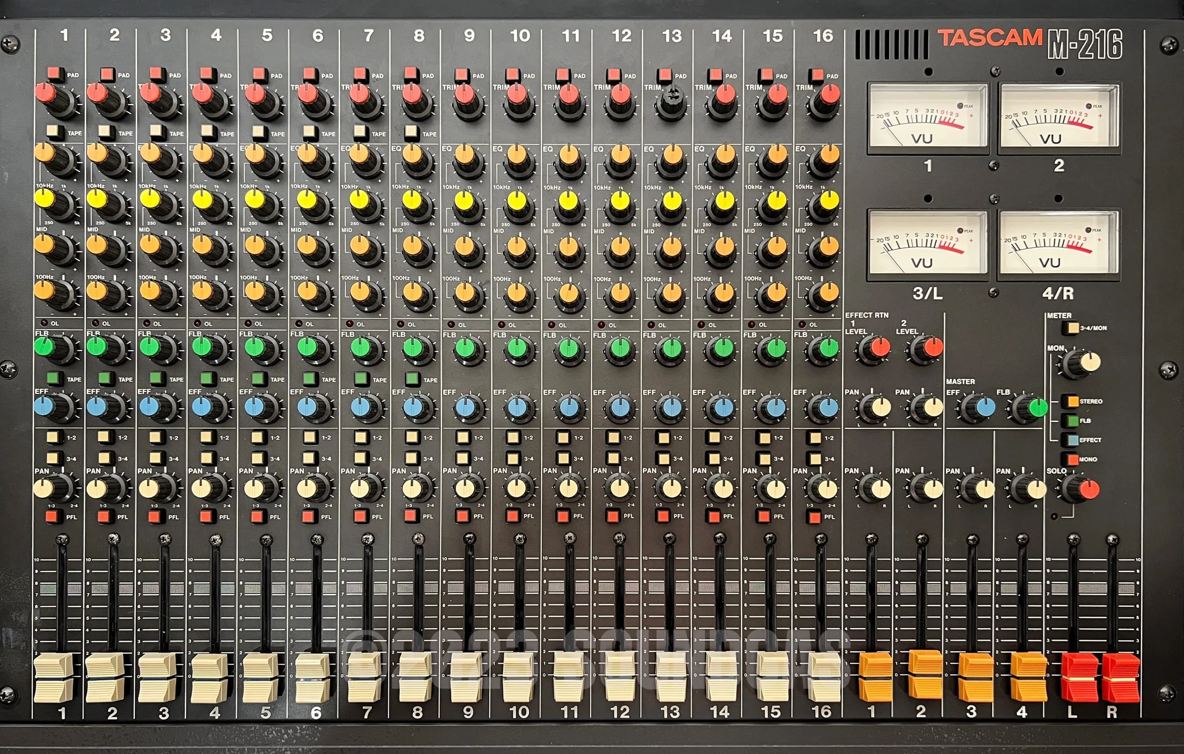 Tascam M-216, 8x Direct Out Mod - Image 5
