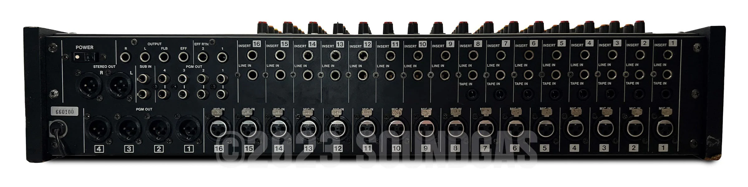 Tascam M-216, 8x Direct Out Mod - Image 6