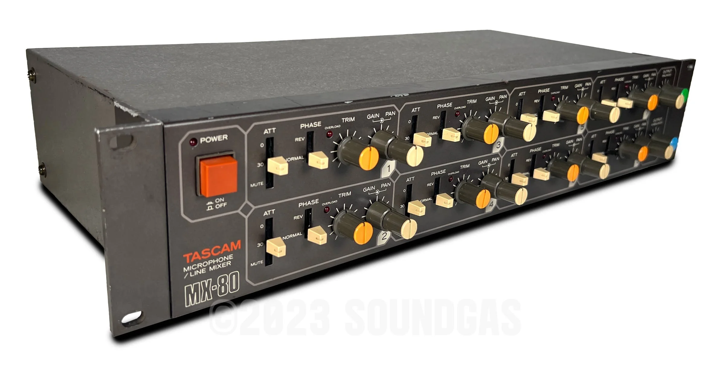 Tascam MX-80 Mic / Line Mixer - Image 4
