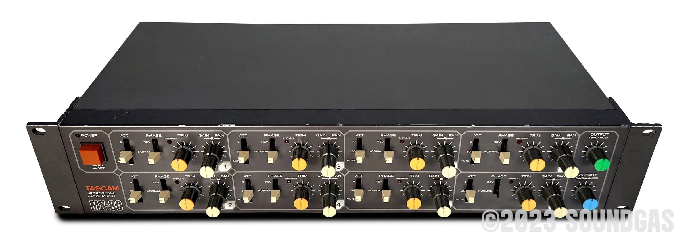 Tascam MX-80 Mic / Line Mixer - Image 7
