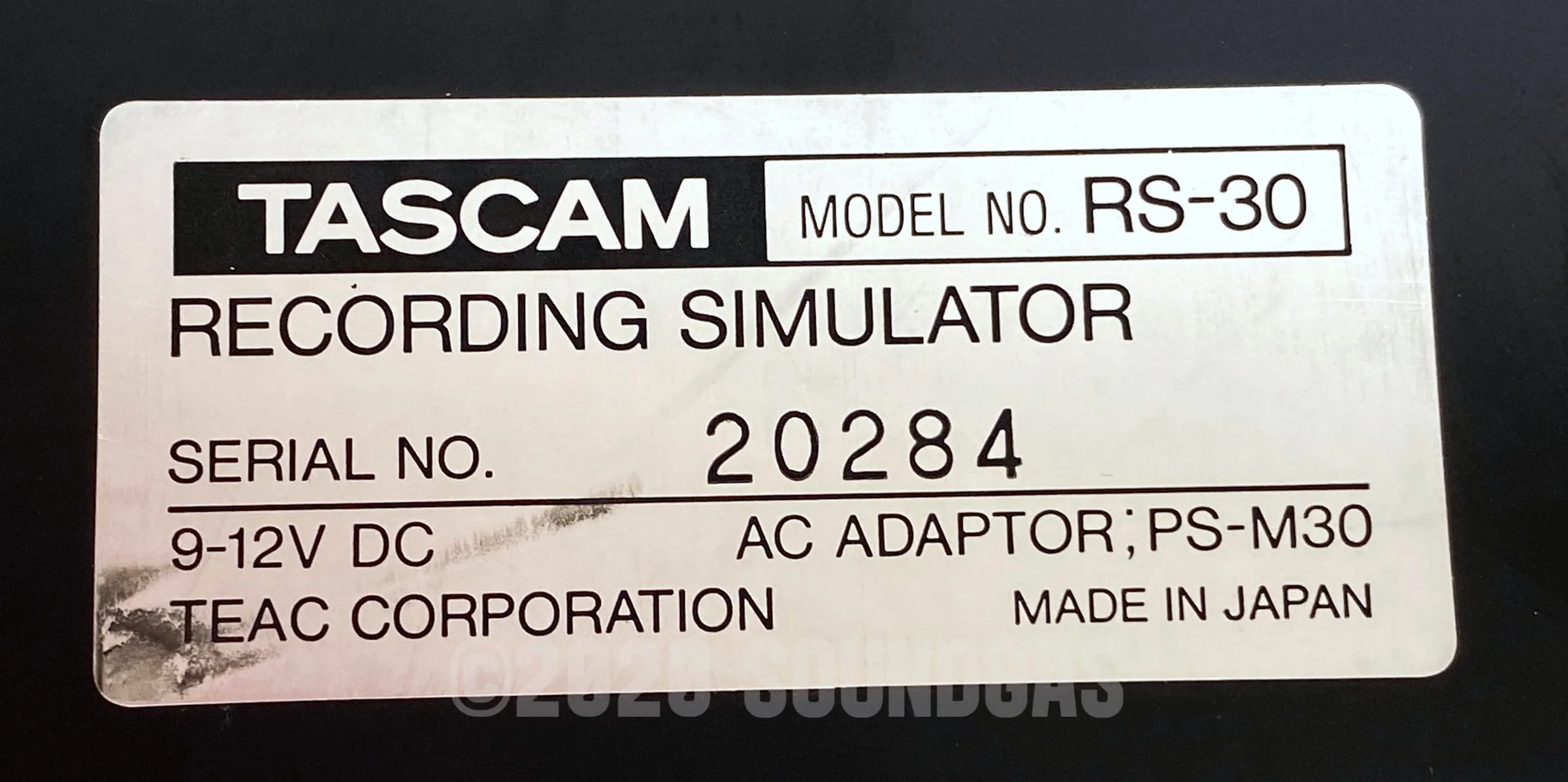 Tascam RS-30 Recording Simulator - Image 5