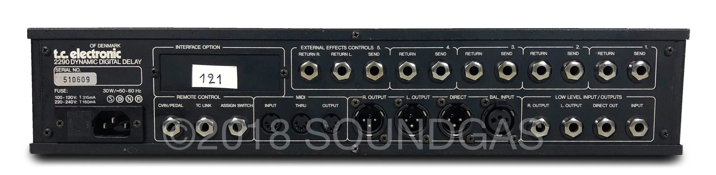 TC Electronic 2290 Dynamic Digital Delay + Effects Control Processor - Image 3