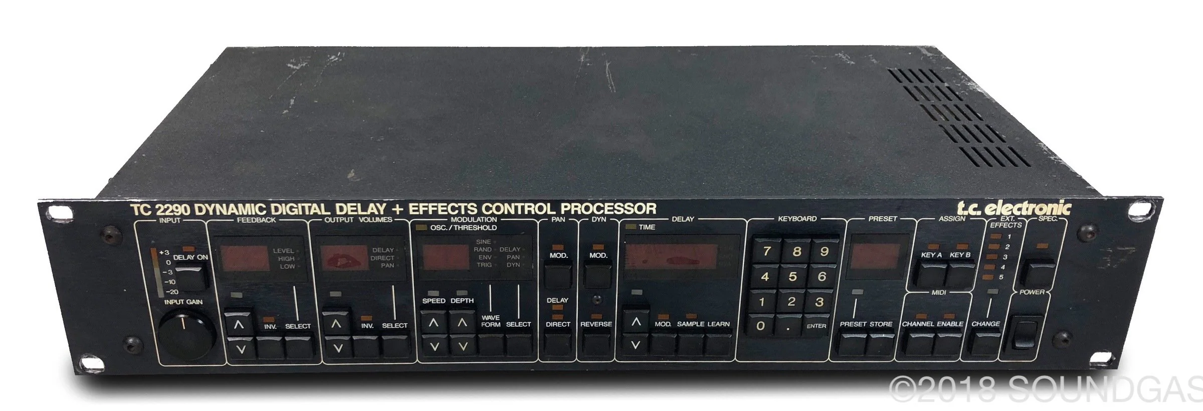 TC Electronic 2290 Dynamic Digital Delay + Effects Control Processor - Image 5
