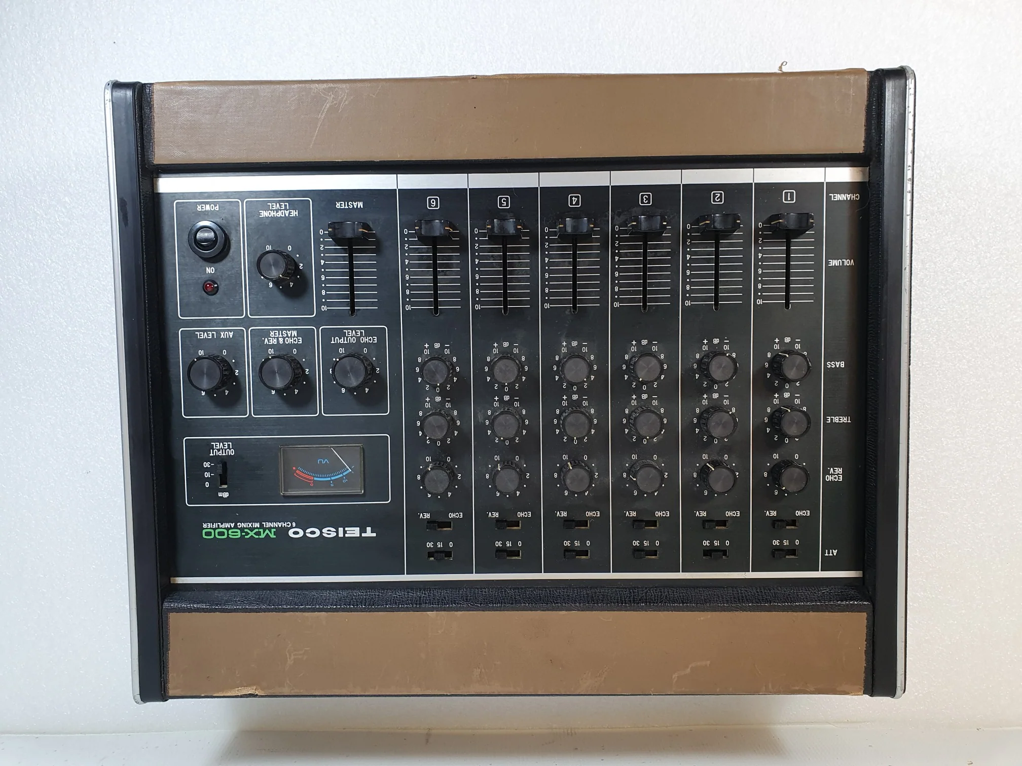 Teisco MX-600 6 Channel Mixer + Reverb (Copy) - Image 2