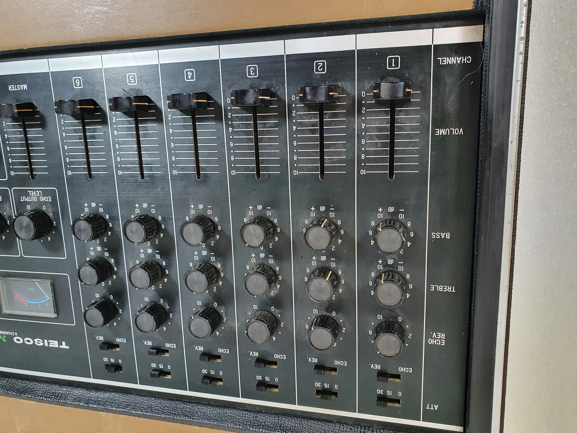 Teisco MX-600 6 Channel Mixer + Reverb (Copy) - Image 3