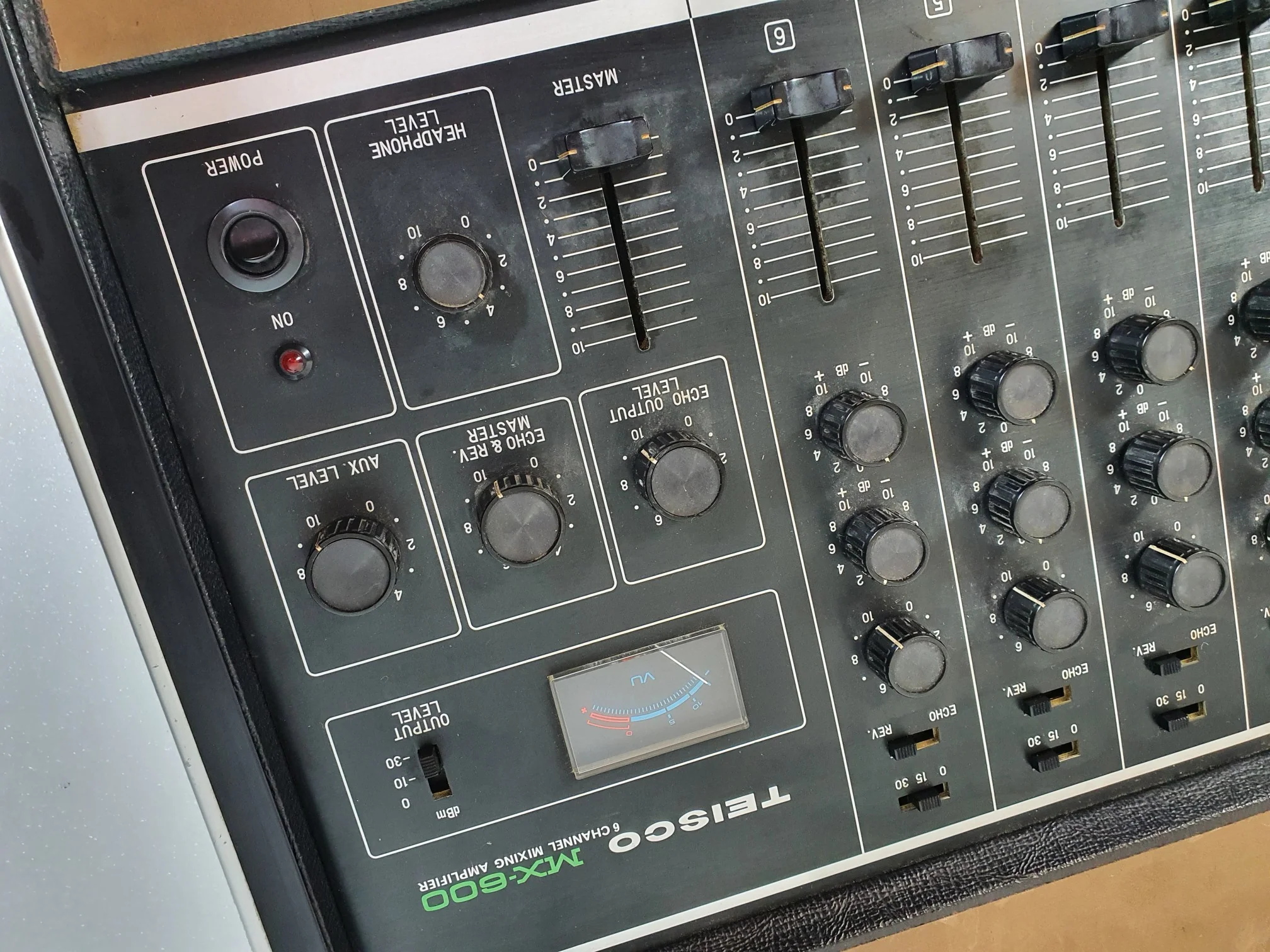 Teisco MX-600 6 Channel Mixer + Reverb (Copy) - Image 4