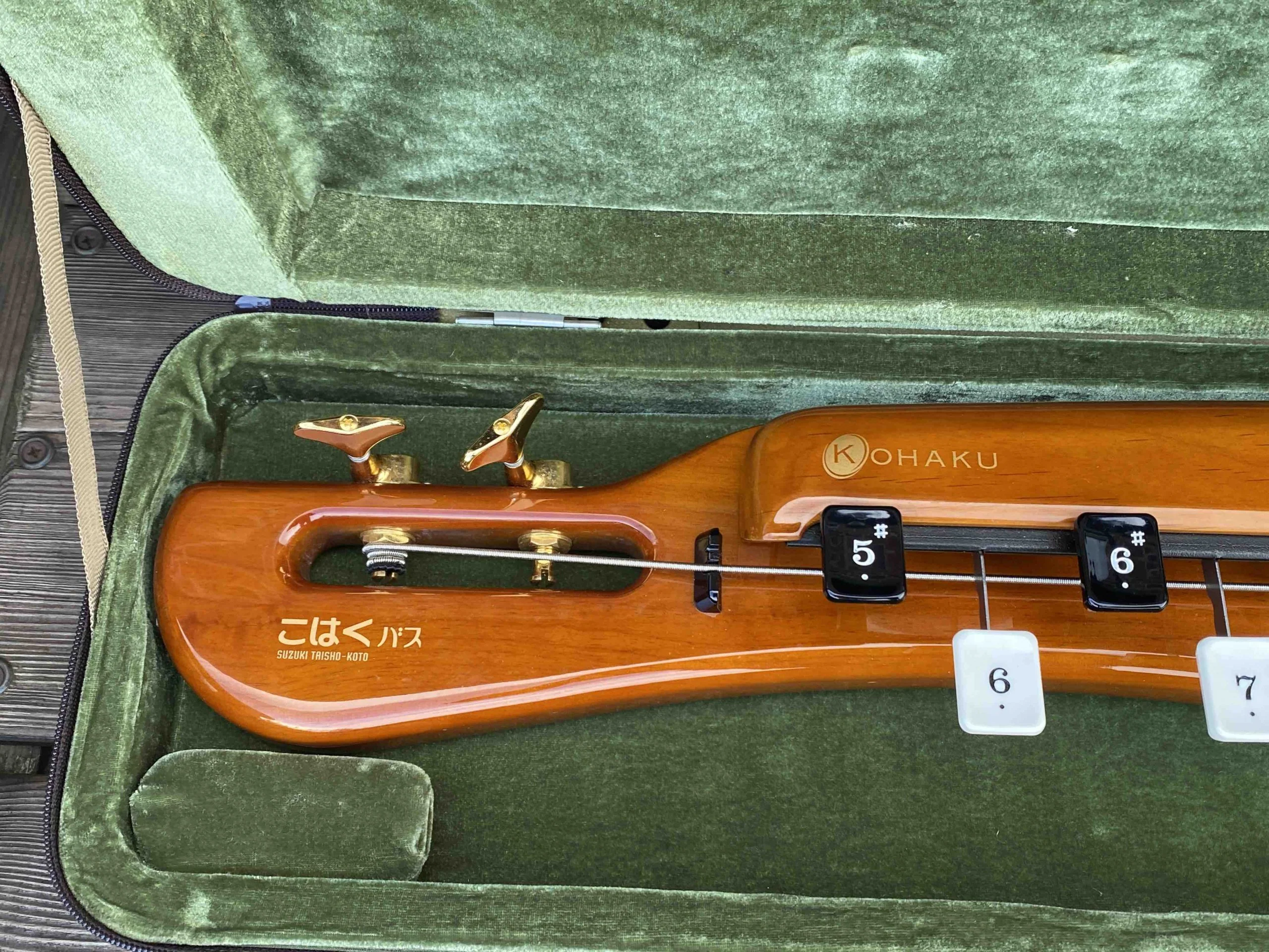 Suzuki Kohaku CHK-4 Bass Electric Taishogoto - Image 2