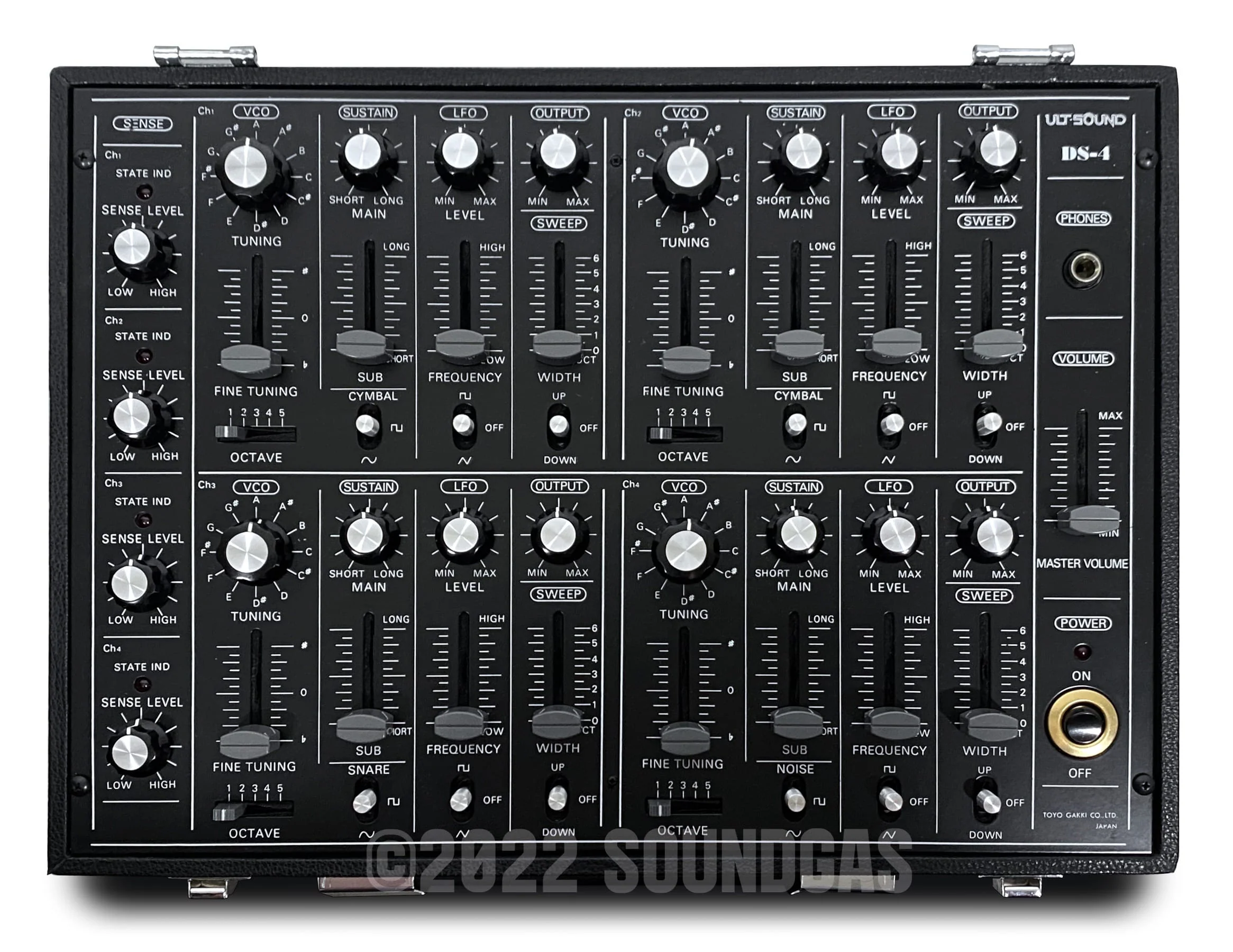 Ult Sound DS-4 - Mint, Case & Pads - Image 4