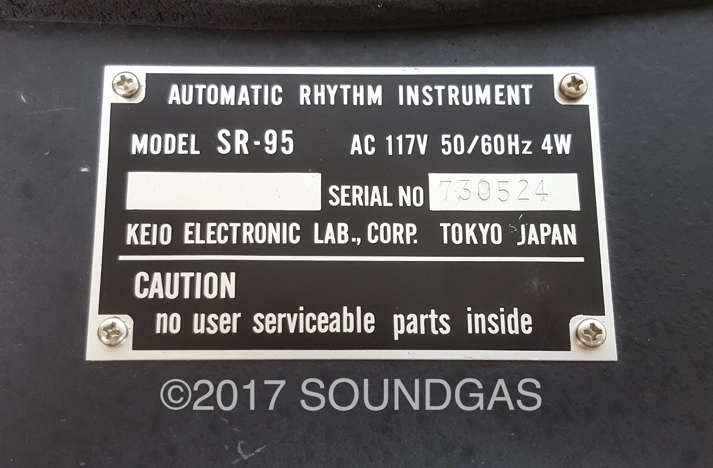 Univox SR-95 (Keio/Korg Mini Pops MP-7) - Image 7