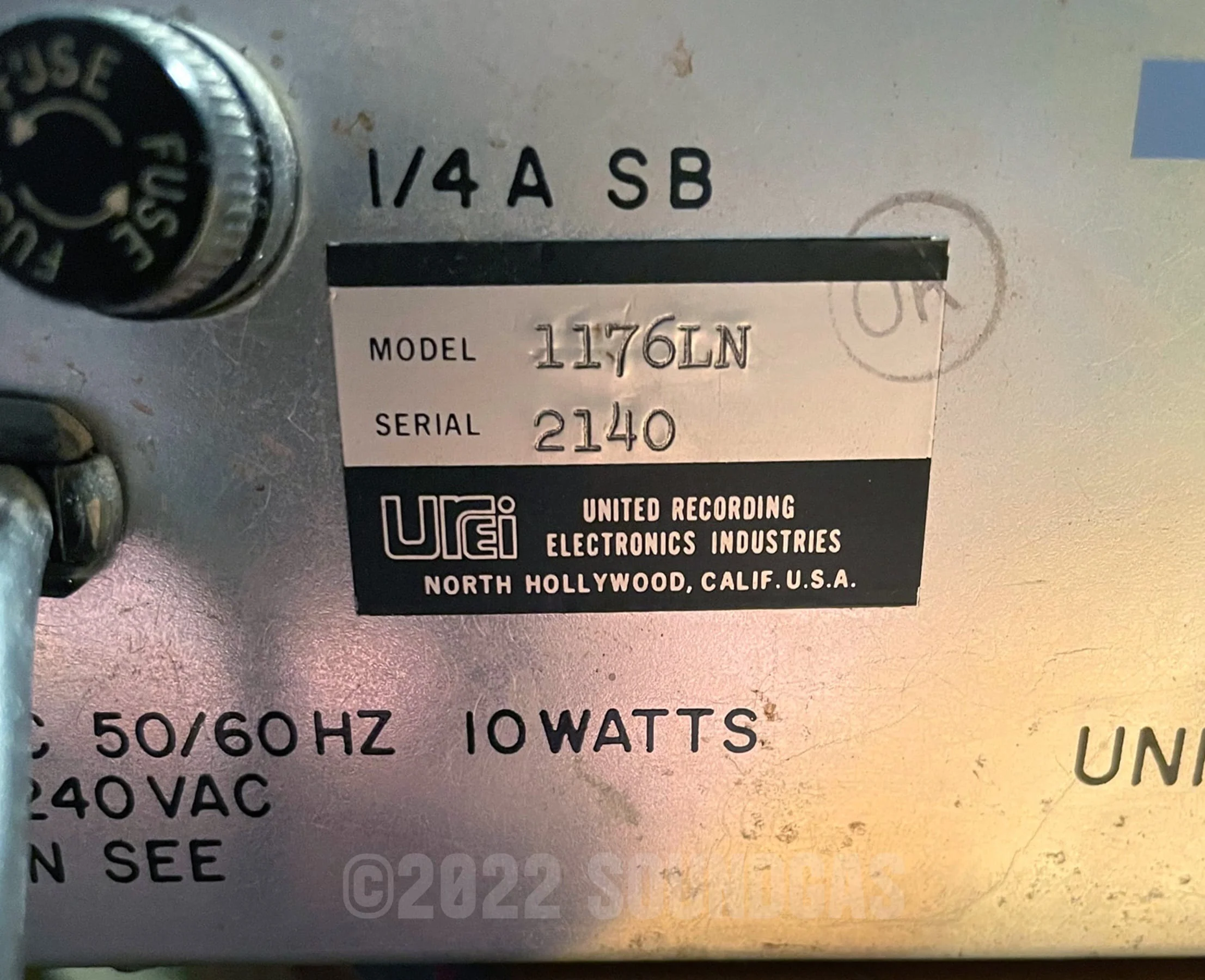 Urei 1176LN Rev D - Image 13