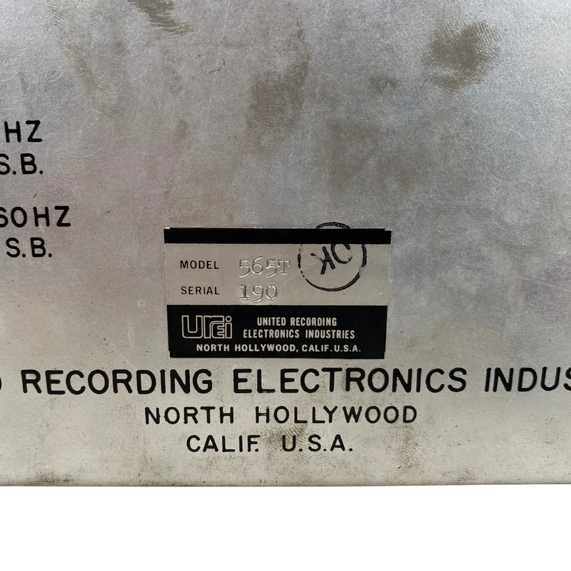 Urei 565T Filter - SN 190 - Image 5