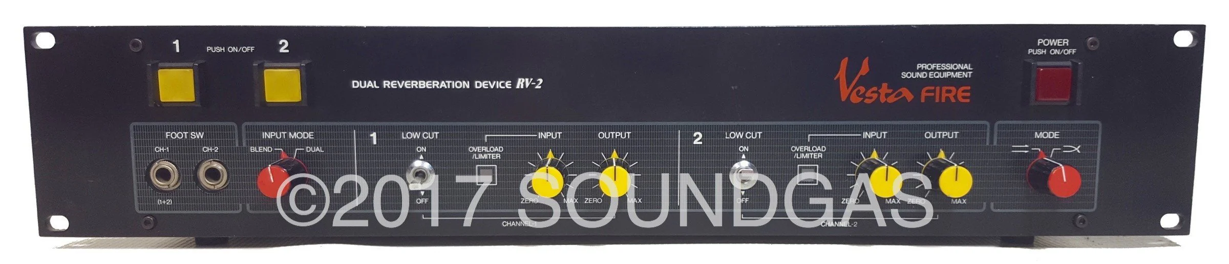 Vesta Fire RV-2 2-Channel Spring Reverb - Image 3