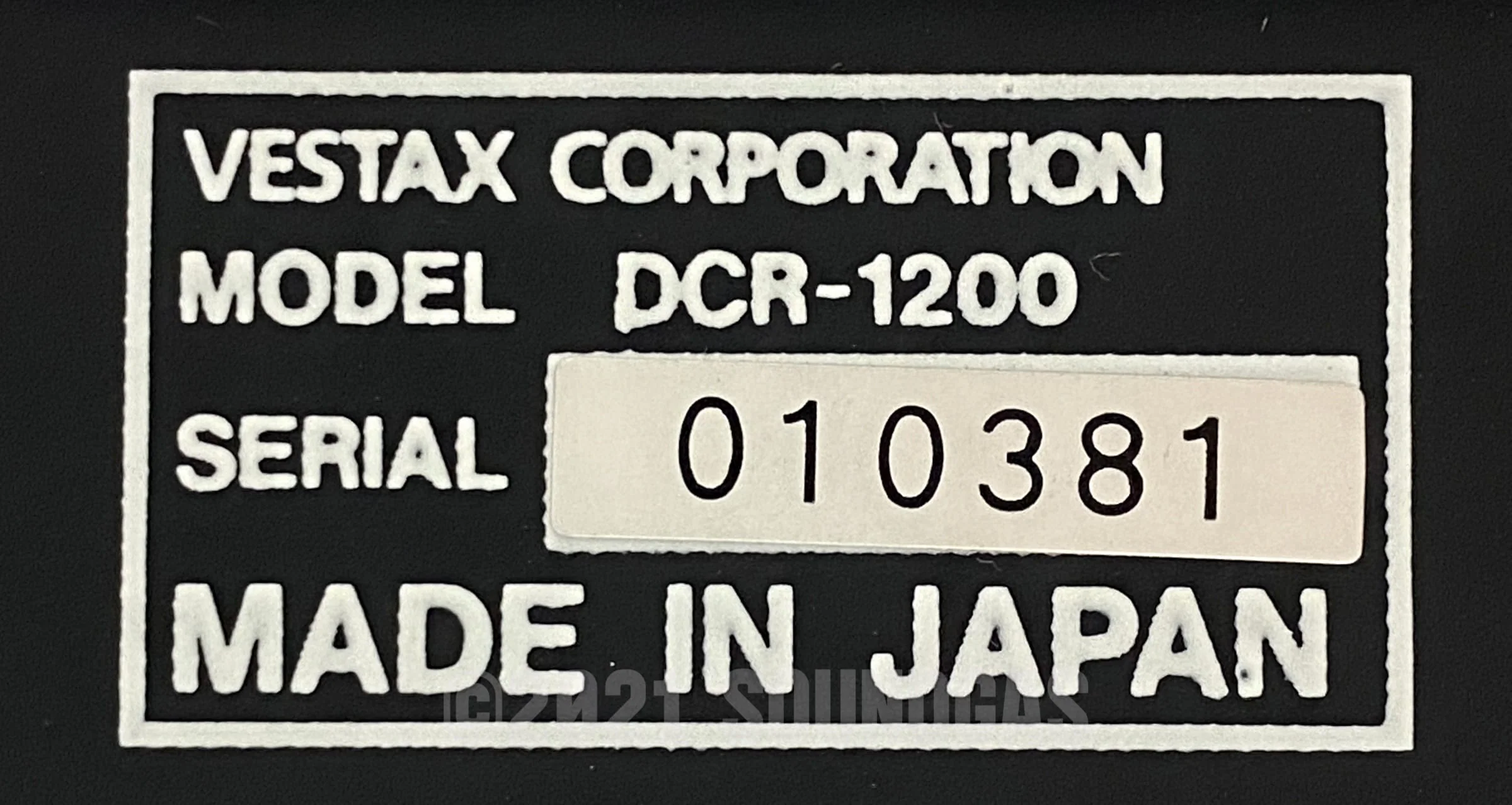 Vestax DCR-1200 3 Band Isolator - Image 7