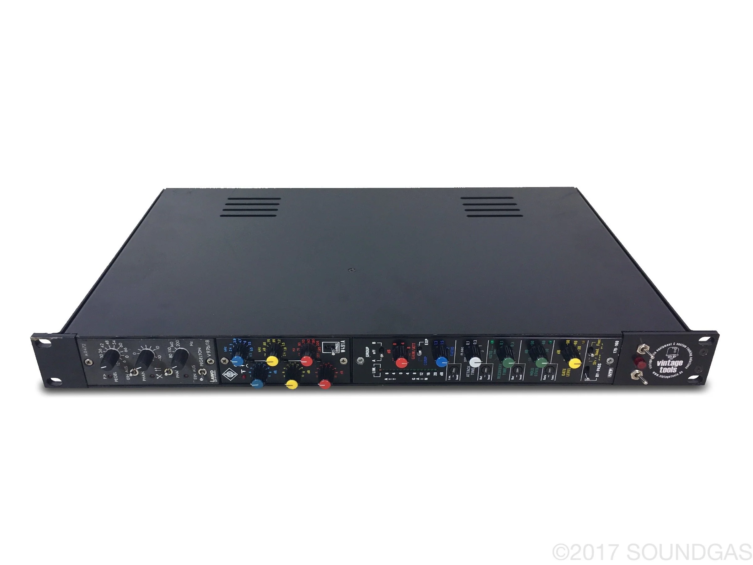 Vintage Tools Channel Strip - LAWO V976/18 Preamp + Neumann W491A EQ + NTP 179-160 Compressor