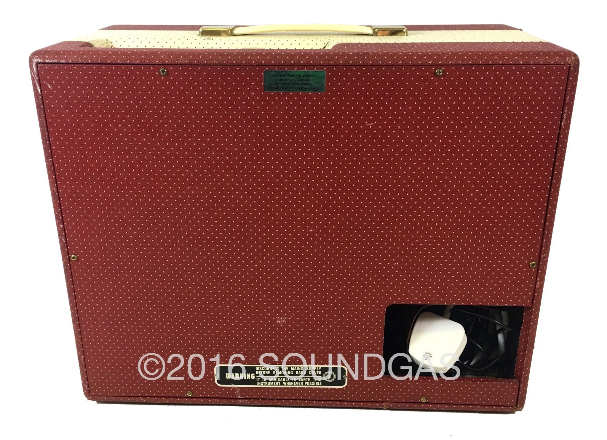 Watkins Westminster Red & Cream - Image 8