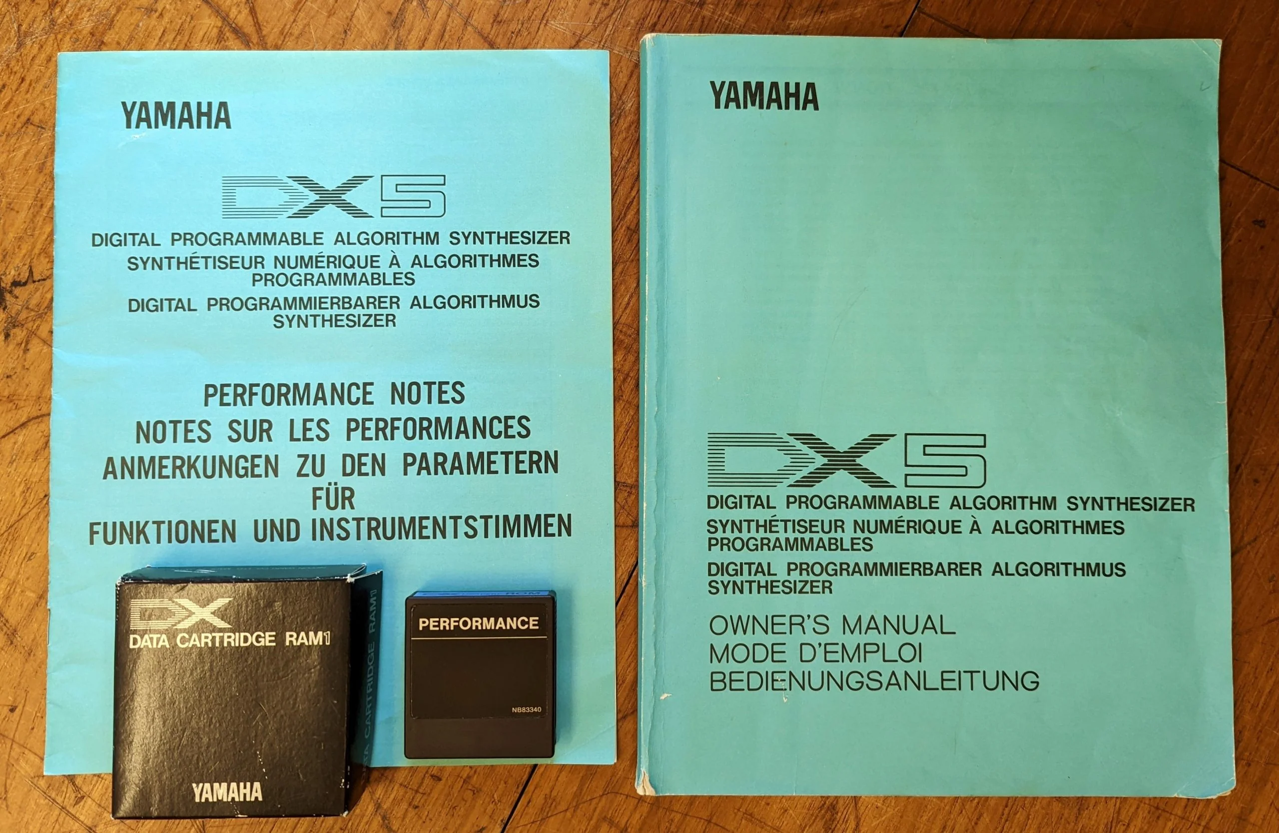 Yamaha DX5, BC1, ROMs, Cased / DX-5 - Image 13