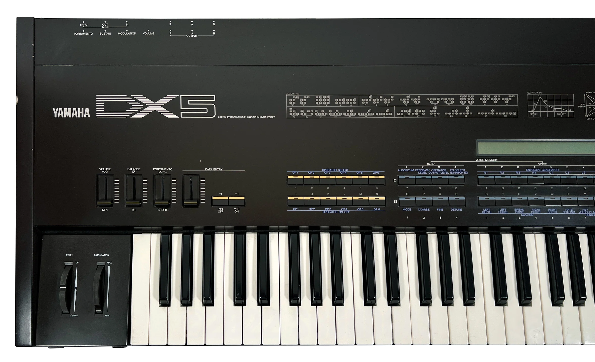 Yamaha DX5, BC1, ROMs, Cased / DX-5 - Image 8