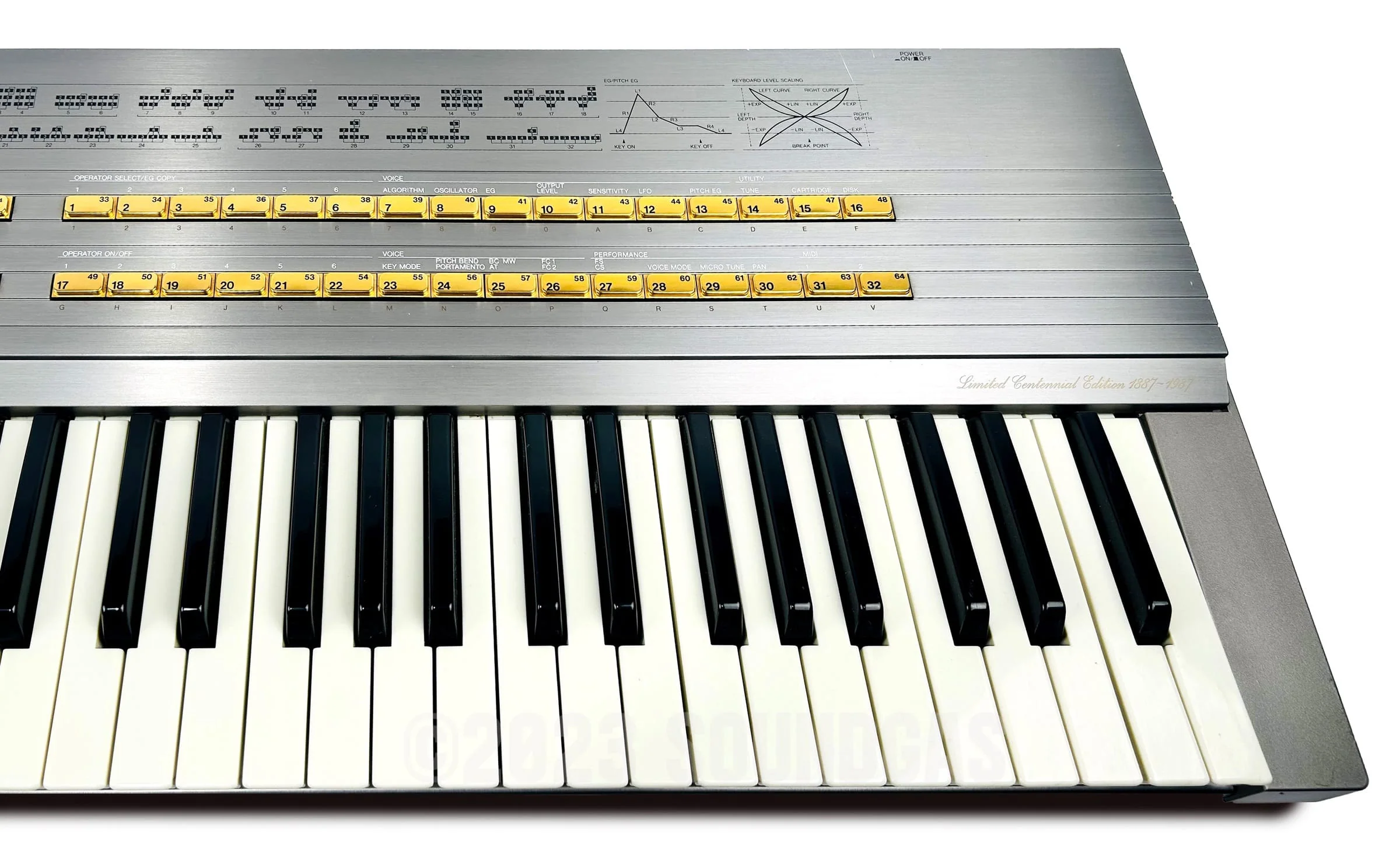 Yamaha DX7II Centennial Edition - Image 4