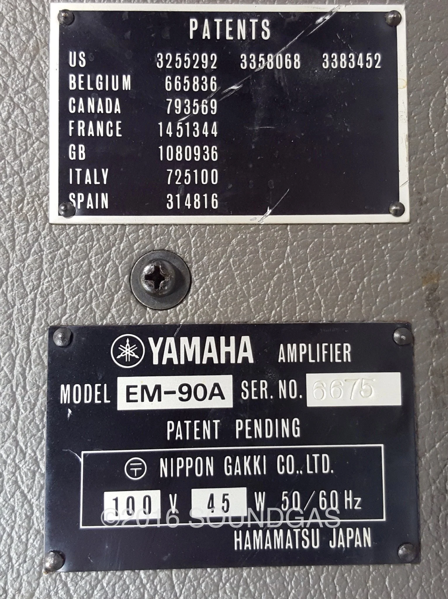 Yamaha EM-90A - Image 7