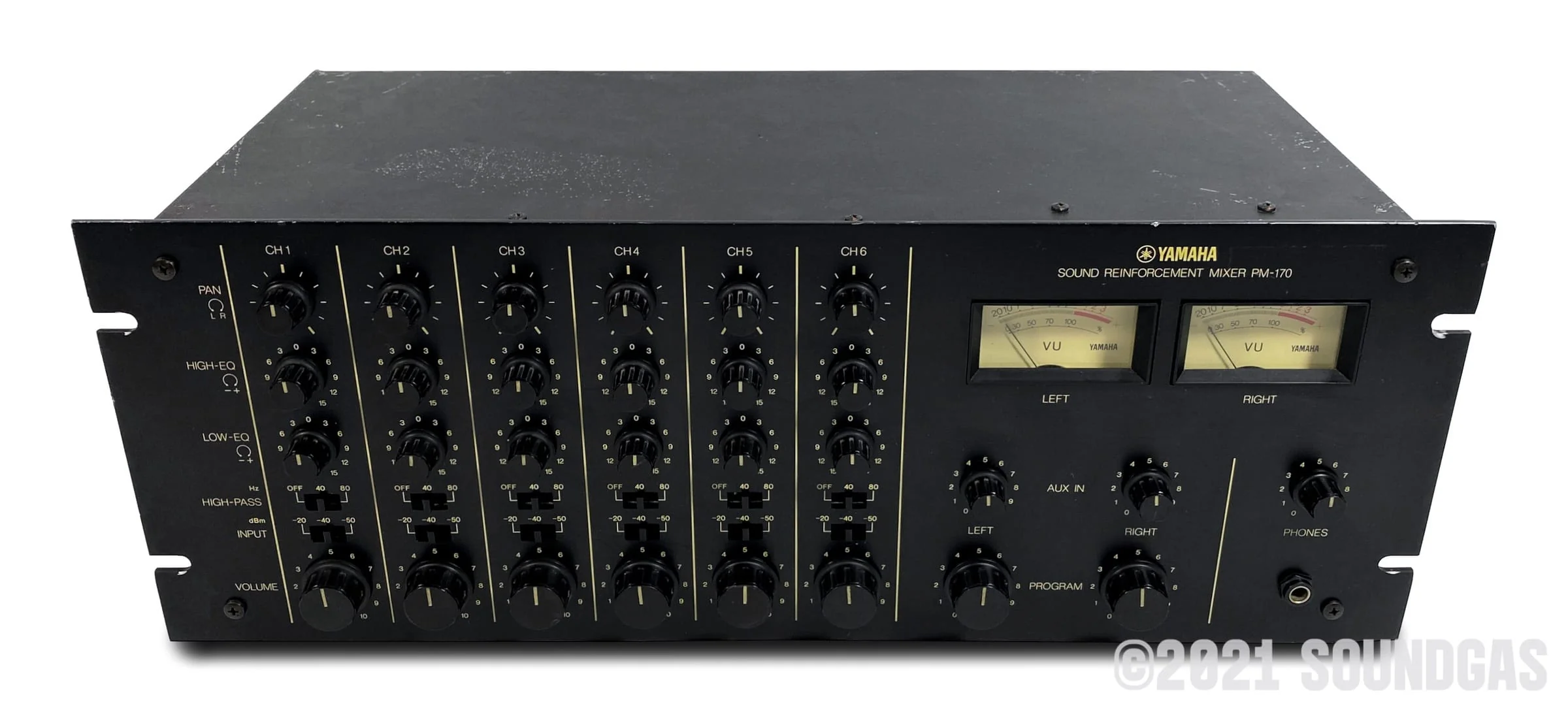 Yamaha PM-170 Rack Mixer - Image 7