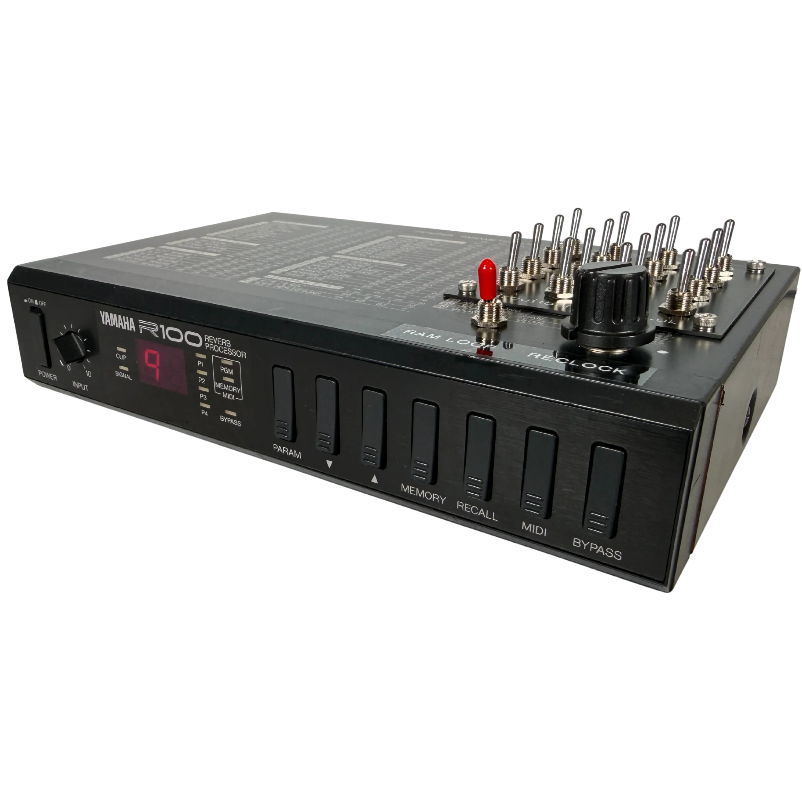 Yamaha R100 Reverb Processor Circuitbent - SN OY02505 - Image 4